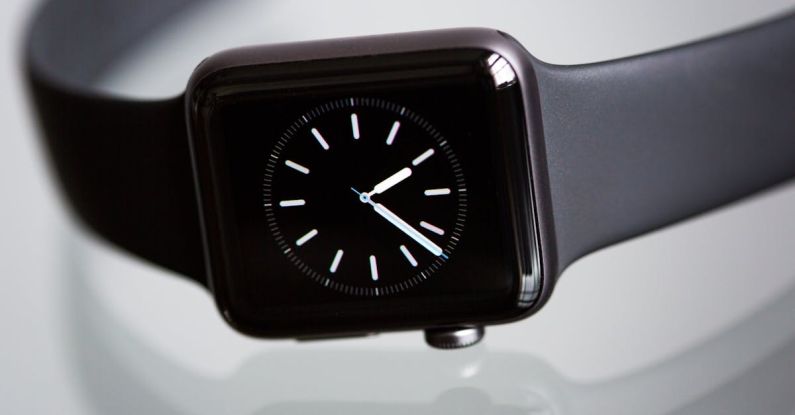 Smartwatches - Black Apple Watch With Black Sports Band
