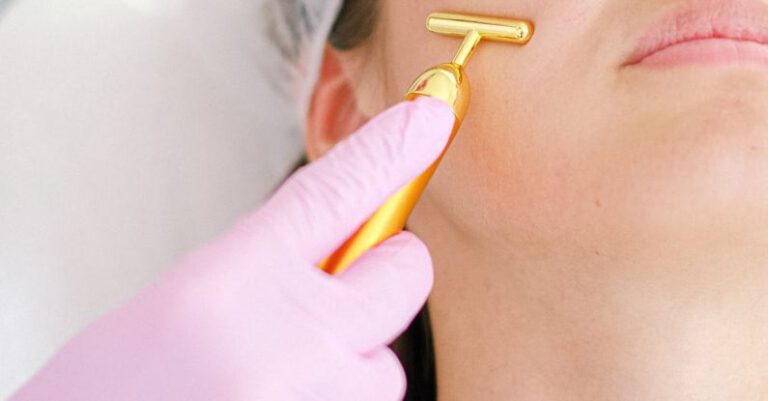 Eyes - Woman Getting a Facial Treatment