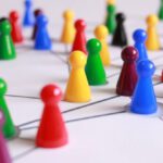 Interactive Whiteboards - Close Up Photography of Yellow Green Red and Brown Plastic Cones on White Lined Surface