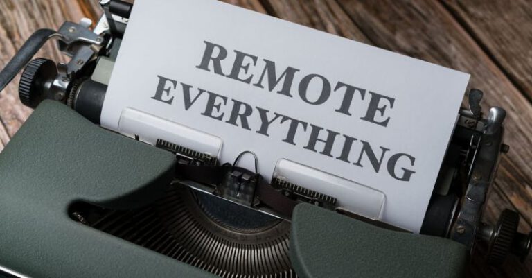 Virtual Tours - Remote everything - a new way to work